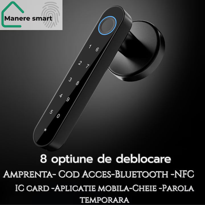 Maner smart cu amprenta