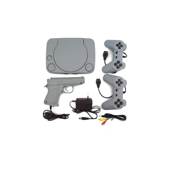 Joc TV cu pistol si 2 joystick-uri
