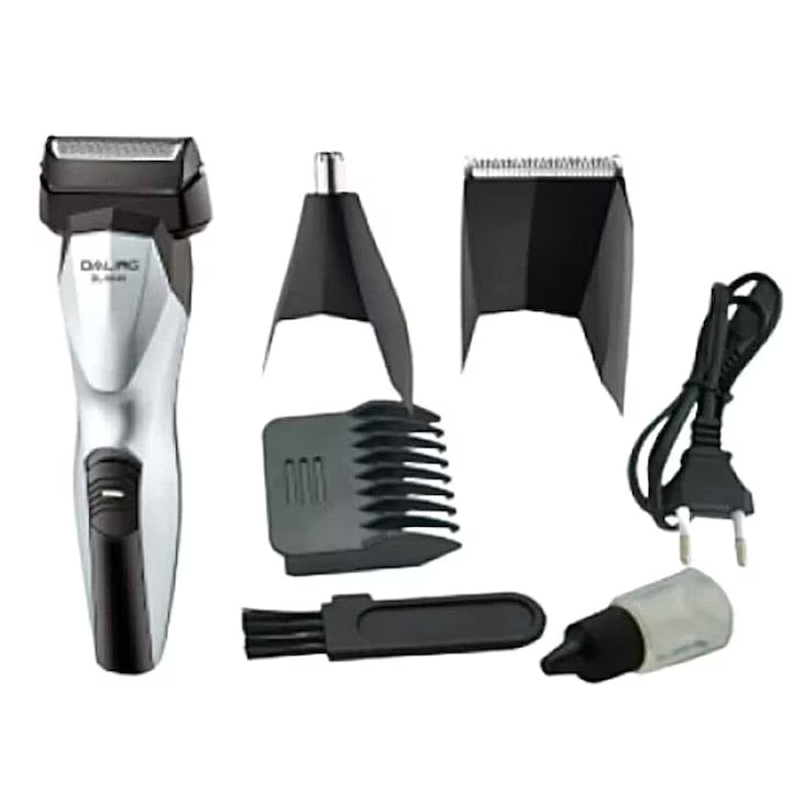 Aparat de tuns facial 3 in 1 Daling DL-9049 cu 3 capete detasabile