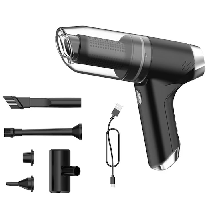 Aspirator Auto Portabil si de Birou fara fir
