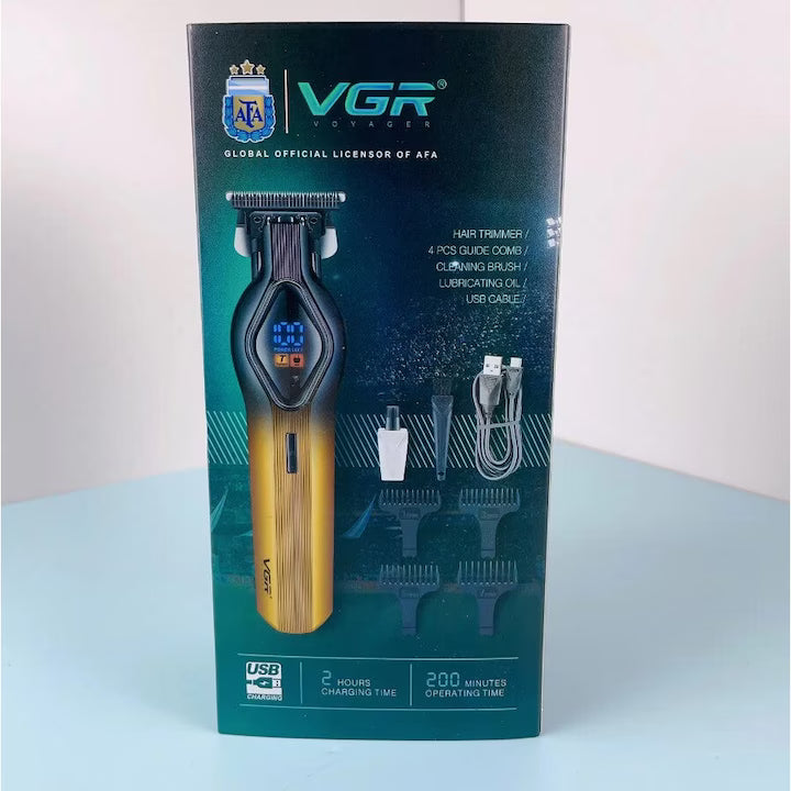 Aparat de tuns profesional V-921, fara fir, cu 7 accesorii