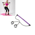 Bara Fitness cu Benzi Elastice Multifunctionala din Latex pentru Tonifiere Masa Musculara si Yoga