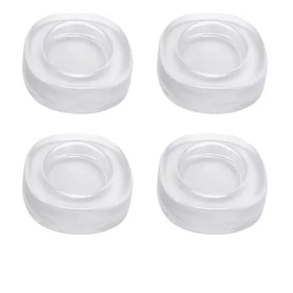 Set 4 Suporti Anti-Balans transparenti pentru Masina de Spalat si Mobilier