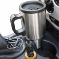 Cana termos auto pentru cafea si ceai, cu capac, pentru bricheta masinii