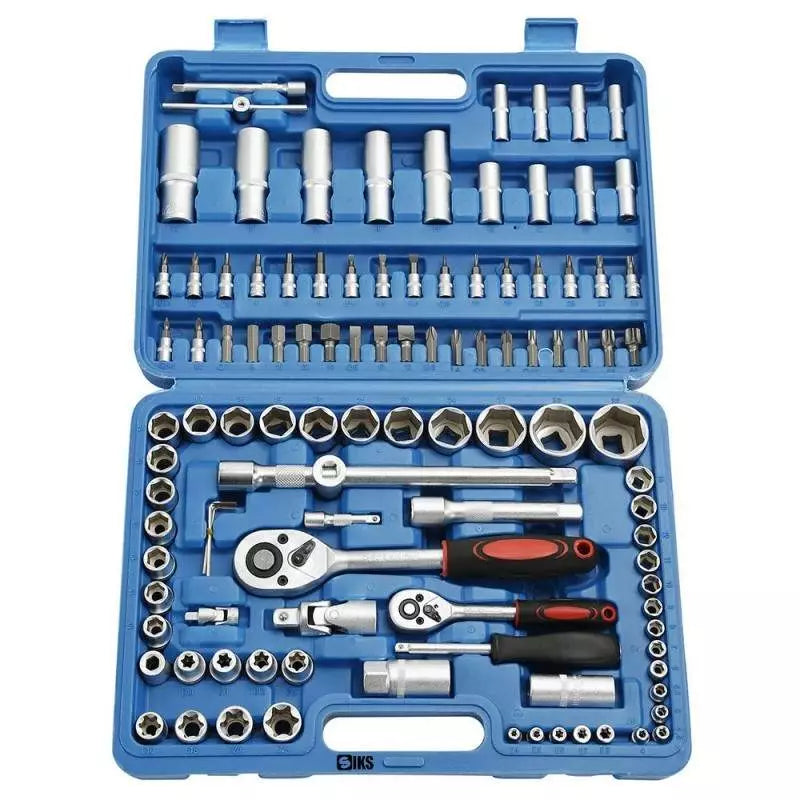 Trusa Profesionala SIKS CH108 Cu Chei Tubulare, Set 108 Bucati