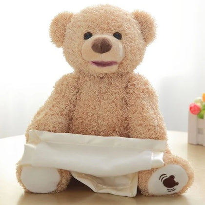 Jucarie interactiva Ursulet Plus Cucu-Bau Peek a Boo