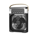 Venitlator Portabil cu Vapori de Apa, 3 Moduri Pulverizare, 600ml, Lumina LED